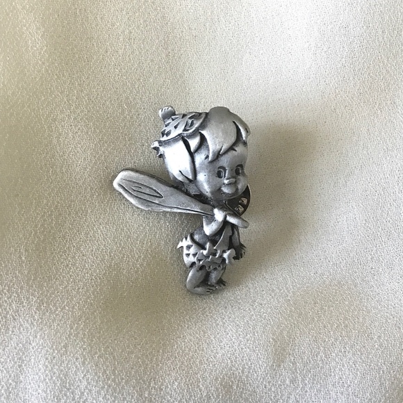 Vintage Tweety Bird, Sylvester The Cat, & Bamm-Bamm Rubble Pins - Picture 6 of 7